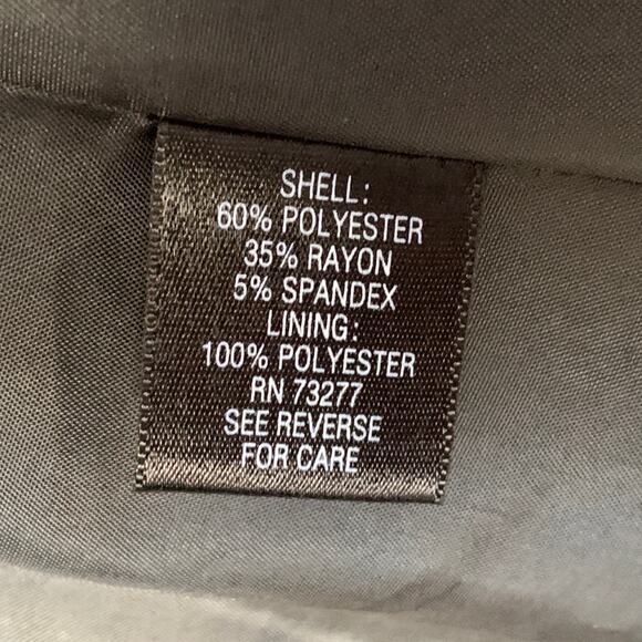 Apt. 9 Black Blazer Jacket Button Closure Size 4 - Picture 11 of 13